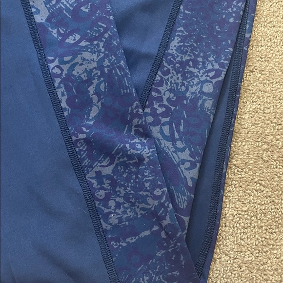 Anthropologie Daily Practice Blue Leggings Size M - Picture 7 of 8